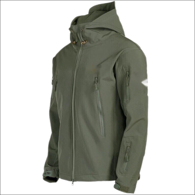 S-4XL Winter Military Combat Uniform soft shell fleece jacket