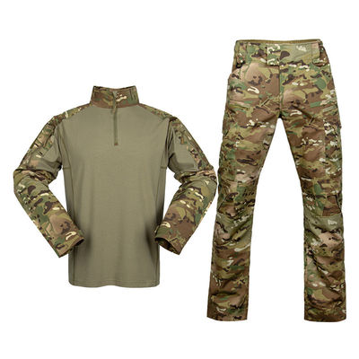Camicia uniforme di combattimento della rana di combattimento militare su ordinazione del cammuffamento del vestito dell'esercito