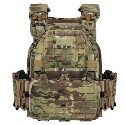 Vesti militare multicamera con rilascio rapido, asciugatura rapida, kit tattico regolabile